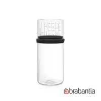 在飛比找鮮拾優惠-【Brabantia】玻璃量杯儲存罐1L-灰黑(荷蘭百年大廠