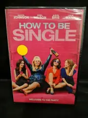 How to Be Single (DVD, 2016) (Dakota Johnson, Rebel Wilson, Alison Brie) NEW