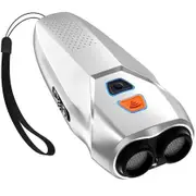 Dog Barking Control Devices Dual Sensor Anti Device with Training/Deterrent Modes Whistle to Stop Ultrasonic LED Flashlight 10m Range Rechargeable