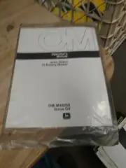 Original OEM John Deere 34 Rotary Mower Manual OM-M48958