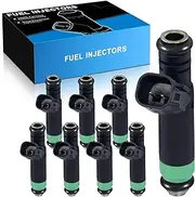 YZHIDIANF FJ475 4.7L Fuel Injectors Fit For:-Dodge Dakota Durango Ram 1500 2001-2007, For:-Jeep Grand Cherokee Commander 2001-2007, For:-Chrysler Aspen 2007, For:-Mitsubishi Raider 2006-2007 (8 Pcs)