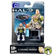 Mega Halo LT. Colonel Kinsano Figure 2022 Mattel HNC47