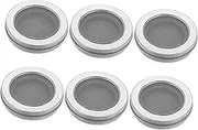 6pcs Box Storage Box Containers for Gyro Ball Storage Small Plastic Containers Figurine Display Case Bobby Pin Holder Gyro Ball Case Plastic