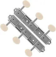 Yardwe 1 Pair Vintage Guitar Knobs Durable Metal Tuning Pegs for Electric Guitars Design Left Right Easy Installation Enhanced Tuning Stability