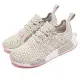 adidas 休閒鞋 NMD_R1 W 女鞋 米白 奶茶 粉紅 Boost 愛迪達 GW9473