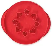 Nordic Ware Lattice & Hearts Pie Top Cutter, 12 inch