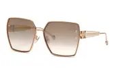 Philipp Plein SPP122W 300G ORO ROSE' LUCIDO 65/15/140 WOMAN Sunglasses