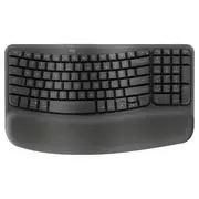 Logitech Wave Keys Wireless Ergonomic Keyboard Black