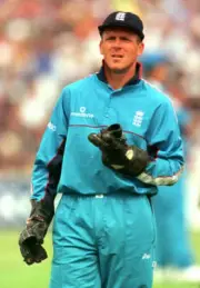 Alec Stewart England Old Player Cricket Photo 16