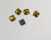 3x Momentary SMD Normally Open Tactile switch for PCB circuits, projects DIY