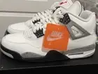 SZ 11.5 M - Air Jordan 4 Retro White Cement 2025 FV5029-100 (2025) In Hand