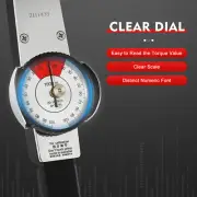 Dial Indicator Torque Wrench High Precision Indicating Torque meter Wrench100n.m