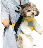 Cat Carrier Backpack - Cat Legs Out Adjustable Travel Bag,Small Puppy Accessories, Portable Carrying Bag for Small Medium Dogs Cats Puppies