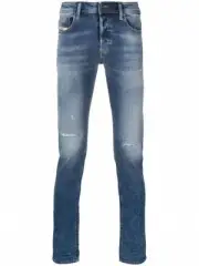 Diesel Blue Sleenker Skinny Jeans Denim