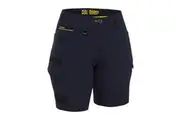 Bisley Ladies FLX & MOVE Stretch Cargo Shorts BSHL1332 - Navy