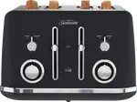 Sunbeam Alinea Collection 4 Slice Toaster Black