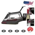 Titanium Soleplate Steam Iron and Steamer - 1200W Efficiency for Perfect Clothes