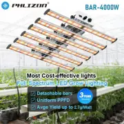 Phlizon BAR-4000W Indoor Grow Plant Light LED Full Spectrum Dimmable Commercial