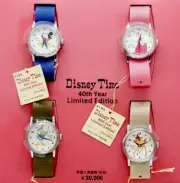 MICKEY MOUSE,DONALD BAMBI,CINDERELLA SEIKO Disney Time 40th WATCH SET R23-16