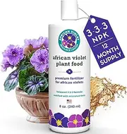 African Violet Plant Food | Liquid Fertilizer for African Violets - 8 Fluid Ounces