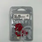 RadioShack 6403125 #8 Insulated Spade Terminals (Pack of 16) for 22-18GA 19A NEW