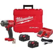 Milwaukee M18 FUEL Cordless Mid-Torque Impact Wrench with Pin Detent Kit,