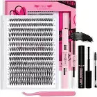 Lash Extension Kit Lash Clusters Eyelash Extension Kit with Lash Applicator