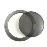6.5" Speaker Cover Dark Gray Frame Metal Mesh Grill For Car Audio DJ PA Speaker