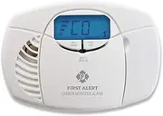 First Alert CO410 Battery Operated Carbon Monoxide Detector Alarm with Digital Display and Peak Memory