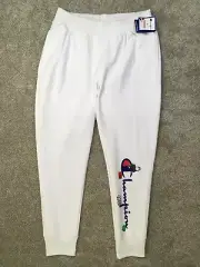 Champion X Monopoly Reverse Weave Sweatpants Men XL White Heavyweight Joggers