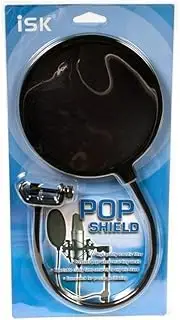 iSK SPS016 Studio Microphone Pop Filter/Diffuser - Clamps to any Mic Stand