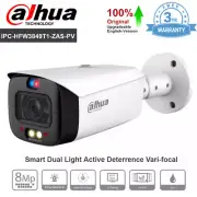 Dahua IPC-HFW3849T1-ZAS-PV 4K 8MP Active Deterrence 5X Zoom Bullet PoE IP Camera