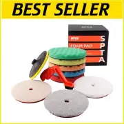 Ultimate 10-Piece 7 Inch Car Buffing Pads with Hook & Loop Backing for Precision