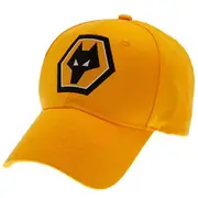 Wolverhampton Wanderers FC Crest Baseball Cap Yellow/Black One Size