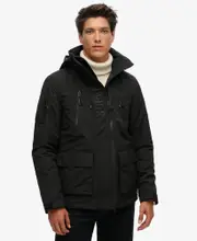 Ultimate Embroidered Windbreaker Jacket | Jet Black