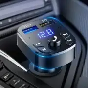 Bluetooth Car MP3 Player with Dual USB Charger & FM Transmitter Receiver