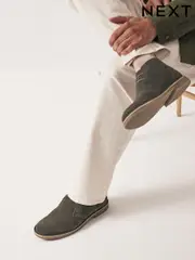 Khaki Green Suede Desert Boots (N51757) | $95