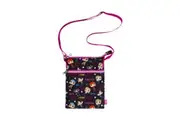 BTS Band with Hearts Print Crossbody Passport Bag