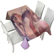 Harmony Beautiful Horses Art Tablecloth