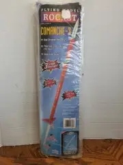 1999 Comanche 3 Stage Estes Flying Model Rocket Kit Mint Sealed 2600 Feet High