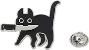 [outret] Cat Enamel Lapel Pin, Cat Enamel Pins, Funny and Cute Cat Pins for Clothes, Backpack, Hat, Handbag Practical Processed