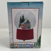 Snow Globe "Walking In A Winter Wonderland" Christmas Trees Town 5 inch New/Box