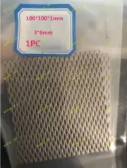 Metal Titanium Mesh Perforated Diamond Holes Plate Expanded 100x100x1mm