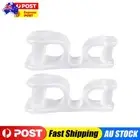 1 Pair Toe Separators Foot Alignment Toe Spacers for Overlapping Toes Women Men