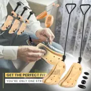 1/2X Wooden Boot Stretcher Adjustable Shoe Shaper Widener Expander for Men Women