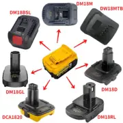 Adapter Converter For Dewalt 18V Li-ion Battery to For Makita For Ryobi 18V Tool