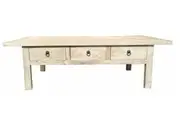MF Solid Timber 6-Drawer Coffee Table