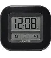 Digital Wall Clock 75172 Acurite Atomic 072397751728 Date/time F/S