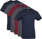 [Gildan] Men's 5-Pack Crew Neck T-Shirt
