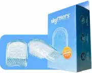 Height Increase Insole 4 Layer Silicone Gel Heel Shock Absorption Inserts 2 inch